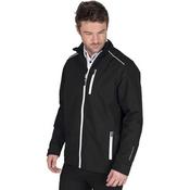 Island Green Golf Men's Waterproof Full Zip Jacket Black - XL image