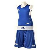 Top Pro Ladies Dryfit Tech Boxing Set - BLUE WHITE - L