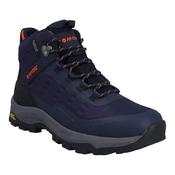 Hi-Tec Storm Expedition Waterproof Hiking Boots - NAVY ORANGE - 13