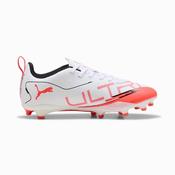 Puma Ultra Play 5 Kids Football Boots - White/Black/Red - 2