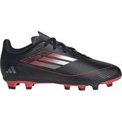 adidas F50 Club FG Kids Football Boots - Black/Iron - 2