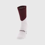 O'Neills Ion Midi Socks - Maroon/White - 11-2