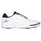 Skechers GO GOLF Tempo Golf Shoes - White/Navy - 8.5