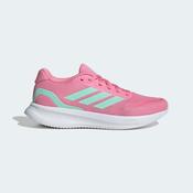 adidas Womens Runfalcon 5 - Pink/White - PINK WHITE - 4