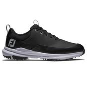 FootJoy Tour Rival Golf Shoes - Black/White - 10