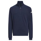 adidas Golf Junior 1/4 Zip Layer Pullover - Navy - 13/14 yrs