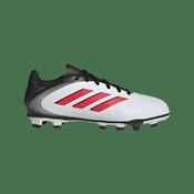 adidas Copa Pure III Club FG Kids Football Boots - White/Red/Black - 1