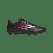 adidas F50 League FG Football Boots - Black/Red - 9.5