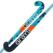 Grays Aftershock Ultrabow Junior Hockey Stick - Blue - 34