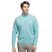 adidas Golf Ultimate365 DWR Textured 1/4 Zip - Mint - XL