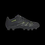 adidas Predator Club FG Football Boots - BLK CARB LEMON - 7