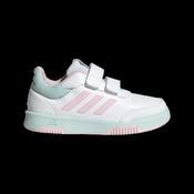 adidas Kids Tensaur Hook and Loop Shoes - White - 10K