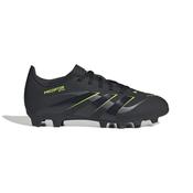 adidas Kids Predator Club FG Kids Football Boots - Black/Lemon - 4