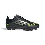 adidas F50 Club FG Kids Football Boots - Black/Lemon - 2