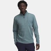 Under Armour Drive Sweater Fleece Half Zip - Jasper Blue - M