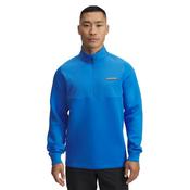 Under Armour Drive Pro Hybrid 1/2 Zip Golf Top - Blue/Black - XL