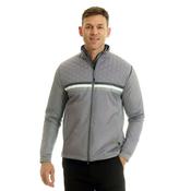 Island Green Quilted Jacket - Grey - L