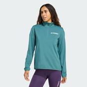 adidas Womans Terrex Multi Climawarm Half-Zip Tech Top - M