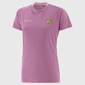 Offaly GAA O'Neills Hydra T-Shirt - Pink - 9/10 yrs