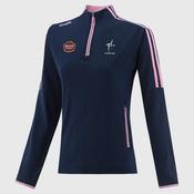 O'Neills Kildare GAA Ladies &amp; Girls Hydra Brushed Half Zip Top - 7/8 yrs