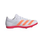 adidas AllRoundstar Kids Running Spikes - White/Orange - 4