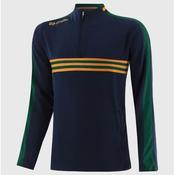O'Neills Dromore Half Zip Top Marine/Bottle/Amber - L image