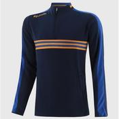 O'Neills Dromore Half Zip Top Marine/Royal/Amber - 13/14 yrs