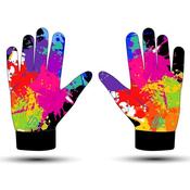 Prosport Gaelic Gloves – Paint Splash - L