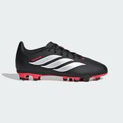 adidas Predator Club FG Kids Football Boots - Black/White/Red - BLK WHT RED - 3