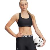 Under Armour Mid Crossback Sports Bra - Black - XL