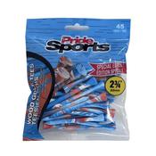 Pride Golf Bamboo Golf Tees - Blue 69mm (2 ¾")