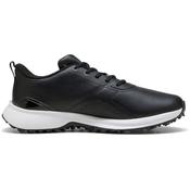 Puma Men's Fusion Grip 6 Evo Golf Shoes - Black/Silver - 7