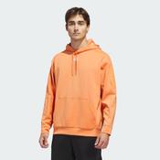 adidas Beyond Softness Men's Golf Hoodie - Orange - L