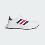 adidas S2G 26 Boa Spikeless Golf Shoes - White/Navy - 8
