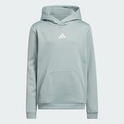 adidas Climawarm Junior Hooded Sweatshirt - Sage - 9/10 yrs