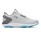 Under Armour Drive Fade 2 Golf Shoes - Grey/Silver - 8