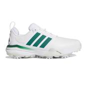 adidas Adipower 26 Golf Shoes - White/Green - 10.5