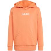 adidas Kids Essentials Hoodie Kids - Orange/White - 7/8 yrs