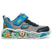Skechers Play Scene Infant Boys Shoes - Grey/Multi - 8K