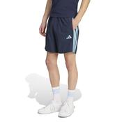 adidas Mens Essentials 3-Stripes Chelsea Woven Shorts - Navy/Ice Blue - S