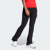 adidas Ladies Essentials Small Logo Flared Leggings - L