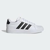 adidas Kids Street Talk Shoes - White/Black - 5.5