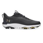 Under Armour Drive Pro Clone Golf Shoes - Black/Anthracite/Gold - 9 image