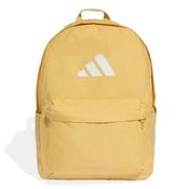 adidas Classic 3 Stripe Logo Backpack - Yellow image
