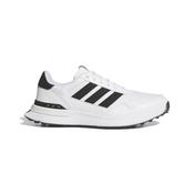 adidas Mens S2G 26 Spikeless Golf Shoes - White/Black - 10 image