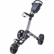 Fastfold Tri-Go Golf Trolley - Grey/Black