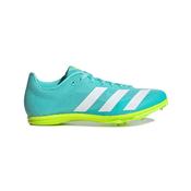 adidas AllRoundstar Kids Running Spikes - Aqua/White/Lemon - 5