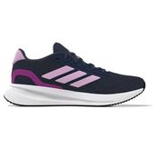 adidas Women's Runfalcon 5 - Navy/Lilac/Pink - 4