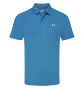 Under Armour Tee To Green Pique Polo Shirt - Blue/White - L image