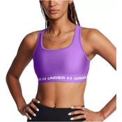 Under Armour Crossback Mid Women's Sports Bra - Purple/Mauve - S image